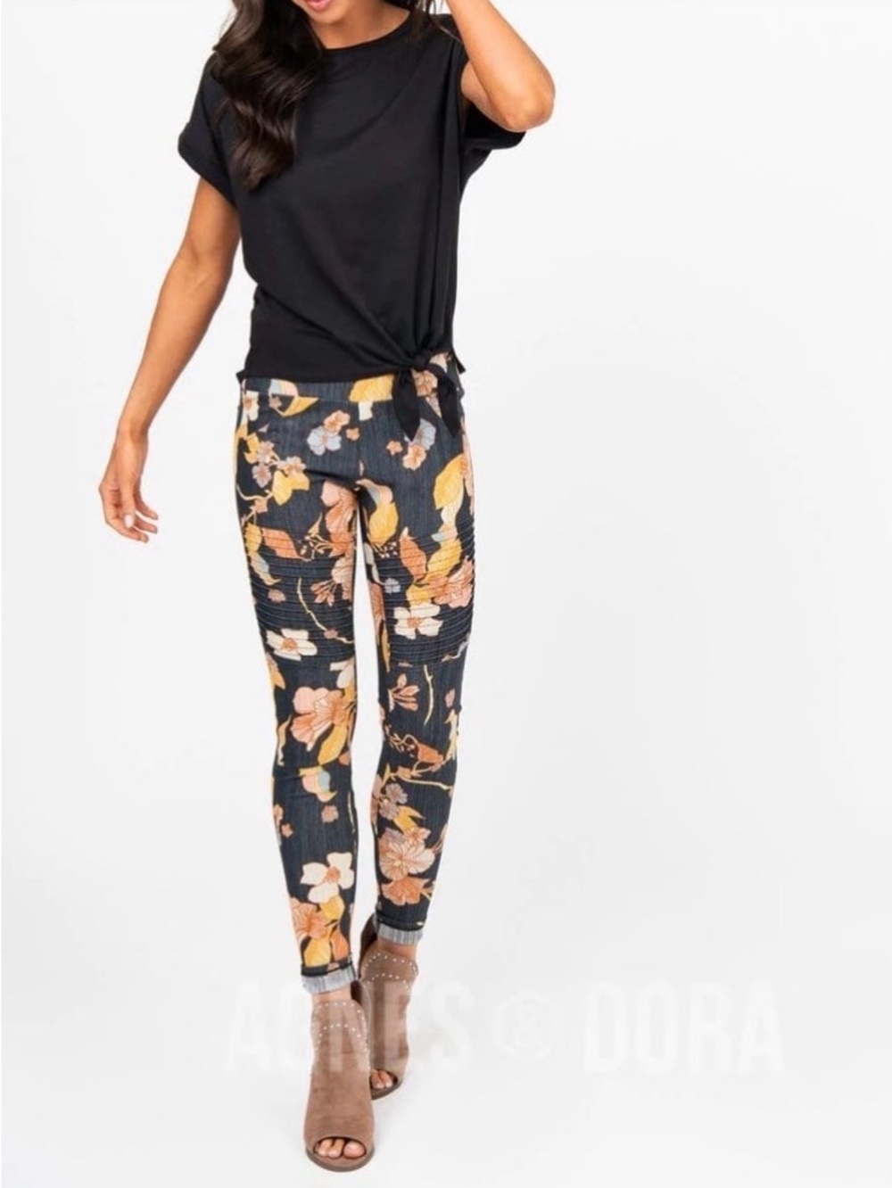 Agnes And Dora Moto Leggings